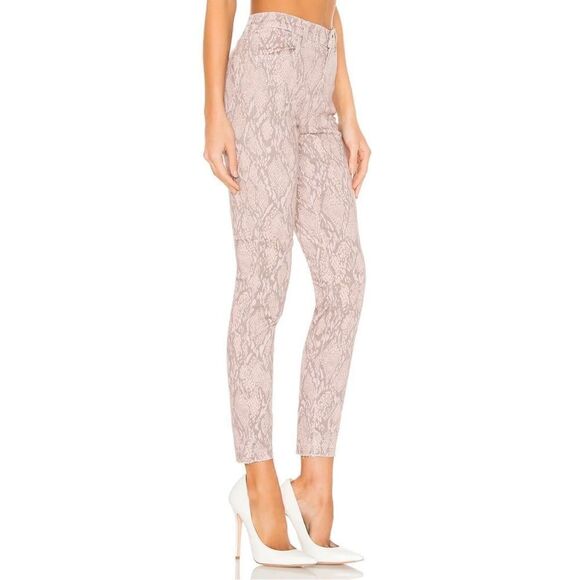 NWT J Brand Alana High Rise Crop Raw Hem Skinny Jean in Adder Pink - Picture 3 of 16